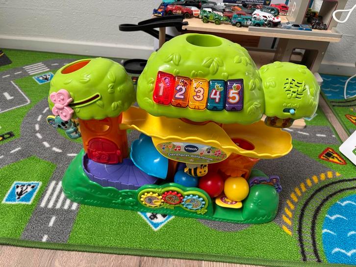 Vtech Speelboom met Ballen en Geluid, Kinderen en Baby's, Speelgoed | Babyspeelgoed, Gebruikt, Overige typen, Met geluid, Ophalen