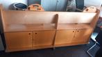 Houten bankje met opbergvakken, Ophalen, Gebruikt