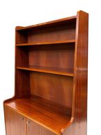 Vintage Wandkast Kast Zweeds Design Jaren 60, Gebruikt, Ophalen of Verzenden, Minder dan 150 cm, Minder dan 100 cm