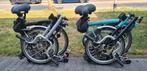2 Brompton vouwfietsen 6 versnellingen, weinig gebruikt., Fietsen en Brommers, Fietsen | Vouwfietsen, Ophalen, Gebruikt, Brompton