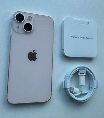 iPhone 13 Mini 128GB Roze | Zeer net | Batt 100% | Garantie beschikbaar voor biedingen