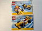 Lego creator 31002. Gele race auto, Kinderen en Baby's, Speelgoed | Duplo en Lego, Ophalen of Verzenden, Zo goed als nieuw, Complete set