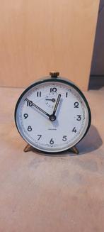 Donkergroene Duitse wekker van Mauthe, Ophalen of Verzenden