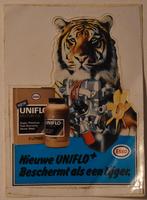 Vintage Esso uniflo tijger auto motorolie sticker NIEUW '80, Ophalen of Verzenden, Nieuw, Auto of Motor