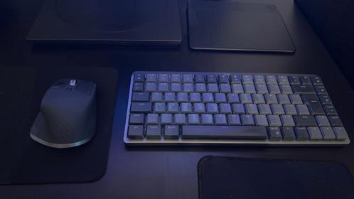 logi MX Master 3s en MX MECHANICAL MINI, Computers en Software, Toetsenborden, Zo goed als nieuw, Ergonomisch, Ophalen
