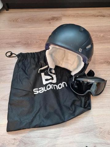Skipakket: Salomon helm en Loubsol skibril beschikbaar voor biedingen