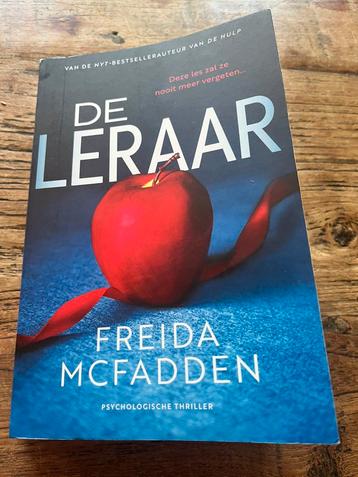 De leraar - Freida McFadden beschikbaar voor biedingen