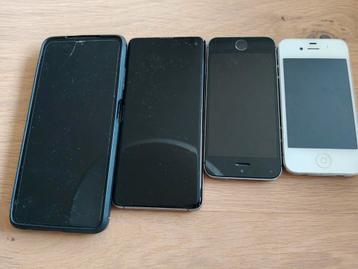 Oude iPhones, Mobieltjes, Camera & Dell Laptop - Hobby beschikbaar voor biedingen