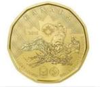 Canada - 1 Dollar 2016 - Olympic Lucky Loonie - Uncirculated, Losse munt, Verzenden, Noord-Amerika
