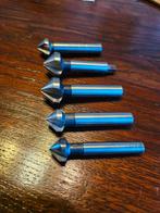 5 Nieuwe Verzinkboren HSS, Ophalen of Verzenden, Nieuw