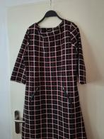 Dames jurk ruit paars /zwart maat L, Kleding | Dames, Jurken, Ophalen of Verzenden, Zo goed als nieuw, Zwart