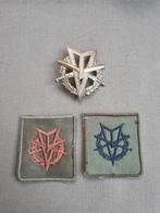 Speld en patches MLV  ( Militaire Lichamelijke Vaardigheid), Verzamelen, Ophalen of Verzenden, Landmacht, Nederland, Embleem of Badge