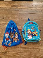Paw patrol gymtas en rugtasje, Ophalen of Verzenden, Gebruikt