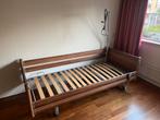 Verstelbaar Thuiszorgbed Hoog/Laag, Huis en Inrichting, Slaapkamer | Bedden, Ophalen, Eenpersoons, Bruin, 210 cm