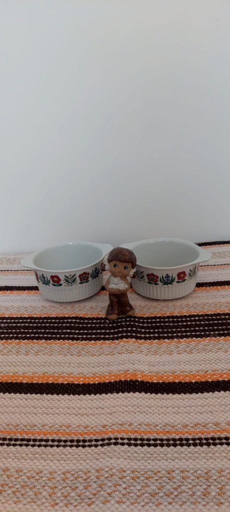 Vintage 2 Villeroy & Boch botanische print schaal kom bakjes, Huis en Inrichting, Keuken | Servies, Zo goed als nieuw, Schaal of Schalen