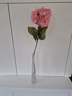 1 roze kunstbloem, Binnen, Ophalen of Verzenden, Zo goed als nieuw
