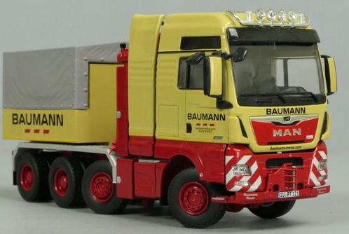 Baumann; MAN TGX XXL 8x4 (WSI 02-2566), Hobby en Vrije tijd, Modelauto's | 1:50, Nieuw, Bus of Vrachtwagen, Wsi, Verzenden