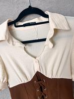 Elegante minijurk/tuniek met korsetdetail-Maat M/38-SHEIN, Ophalen of Verzenden