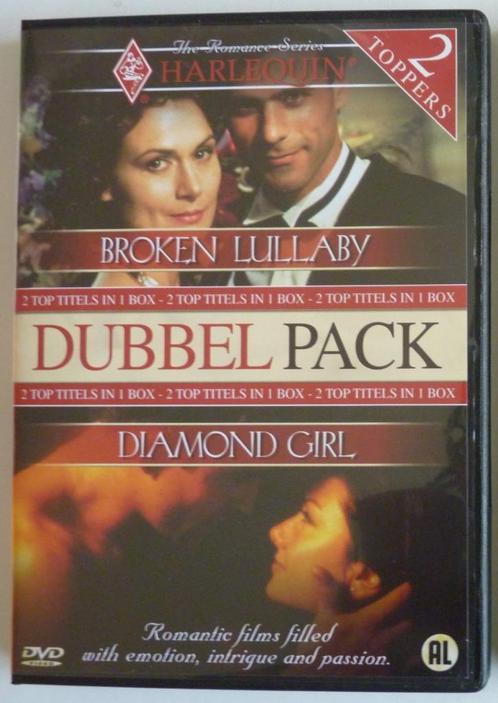 Broken Lullaby + Diamond girl. 2Topfilms in 1 box DVD. Drama, Cd's en Dvd's, Dvd's | Drama, Zo goed als nieuw, Drama, Alle leeftijden