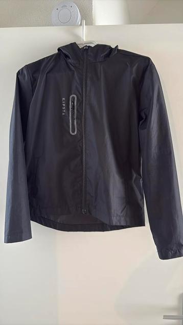 Zwarte windstopper jas Kipstra 143-152cm beschikbaar voor biedingen