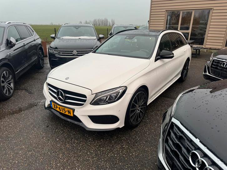 Mercedes-Benz C-Klasse 2.2 CDI C250 Estate AUT 4M 2016 Wit, Auto's, Mercedes-Benz, Bedrijf, Te koop, C-Klasse, Diesel, Euro 6