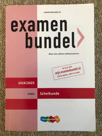 examen bundel Scheikunde  VWO 2024/2025 ISBN9789006486834 beschikbaar voor biedingen