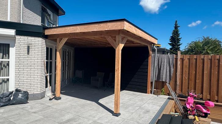 Douglas houten overkapping, Tuin en Terras, Overkappingen, Nieuw, Veranda, Ophalen
