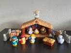 Fisher Price Kerststal met Little People Figuren, Ophalen, Gebruikt, Overige typen, Met geluid
