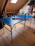 Pingpongtafel klein - Plezier voor jong en oud!, Sport en Fitness, Tafeltennis, Ophalen, Gebruikt, Tafel Indoor, Inklapbaar