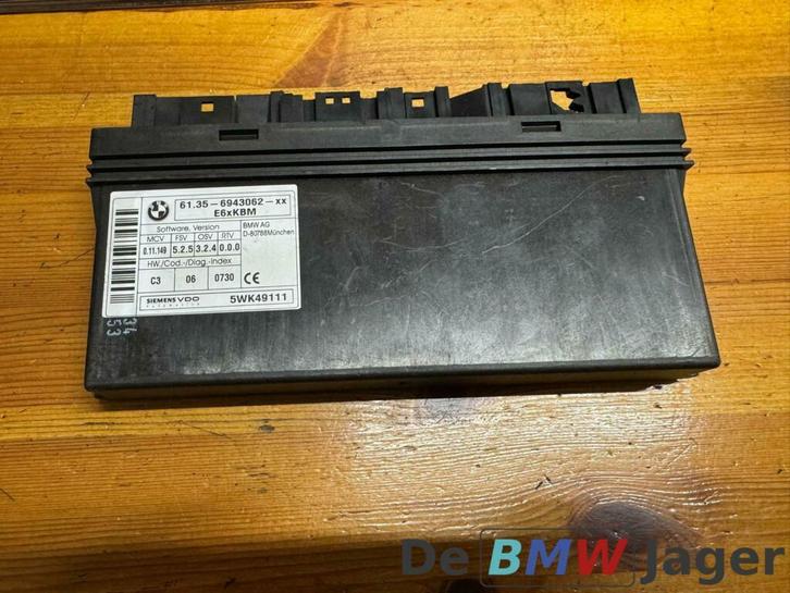 Body control module BMW 5- 6- serie E60 E63 E64 61356943062, Auto-onderdelen, Elektronica en Kabels, BMW, Gebruikt, Ophalen of Verzenden
