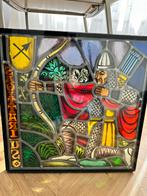 Glas in lood boogschutter, Antiek en Kunst, Ophalen