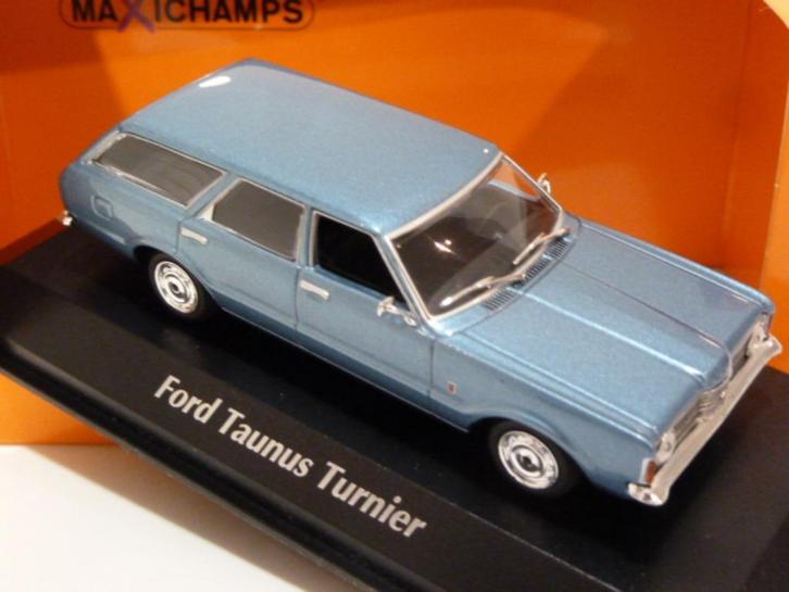Maxichamps Minichamps Ford Taunus Station1970 1:43 940081311, Hobby en Vrije tijd, Modelauto's | 1:43, Nieuw, Auto, MiniChamps