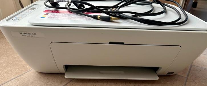 Hp deskjet printer 2620, Computers en Software, Printers, Gebruikt, All-in-one, Inkjetprinter, Kleur printen, Kopieren, Scannen