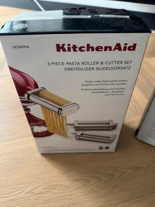 KitchenAid pasta rol en snij opzetstukken, Witgoed en Apparatuur, Keukenmixers, Zo goed als nieuw, 4 liter of meer, Ophalen