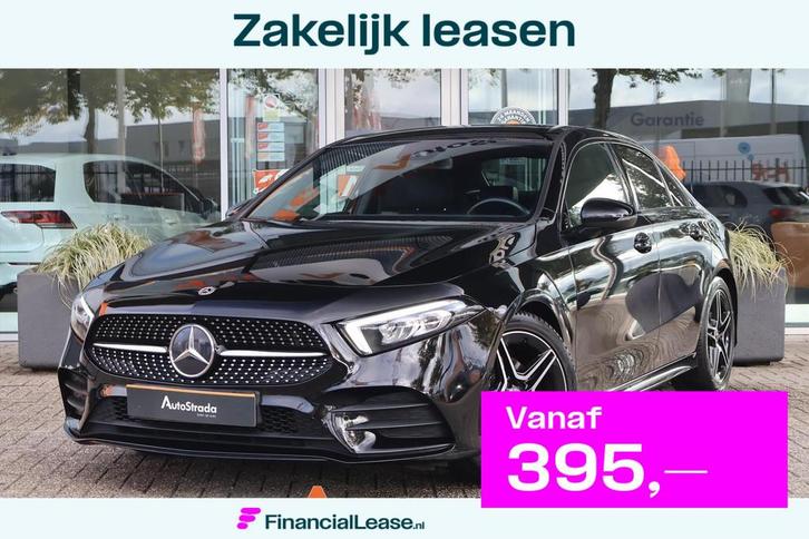 Mercedes A-Klasse Limousine A 180 AMG-Line 136pk | Virtual |, Auto's, Mercedes-Benz, Bedrijf, Lease, Financial lease, A-Klasse