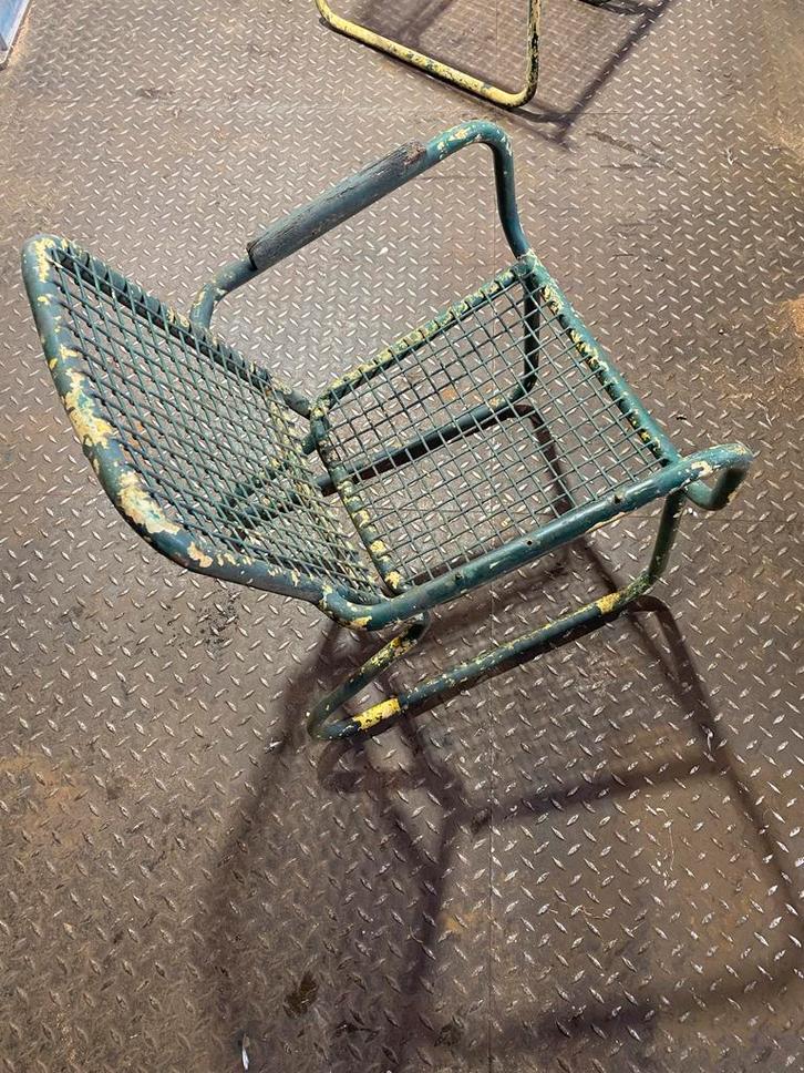 Vintage Car Katwijk Tuinstoelen, 1960/70s - 2 stuks, Huis en Inrichting, Stoelen, Gebruikt, Ophalen of Verzenden