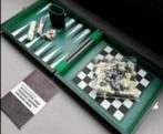 Backgammon /schaakspel in deluxe koffer (nieuw), Een of twee spelers, Ophalen of Verzenden, Nieuw