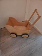 Klassieke houten poppenwagen, Kinderen en Baby's, Speelgoed | Houten speelgoed, Ophalen, Gebruikt