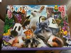 Dieren Puzzel - 1000 stukjes, Ophalen of Verzenden, 500 t/m 1500 stukjes, Zo goed als nieuw, Legpuzzel