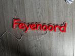 neon bord Feyenoord (andere clubs op bestelling), Verzamelen, Merken en Reclamevoorwerpen, Nieuw, Ophalen of Verzenden, Lichtbak of (neon) lamp