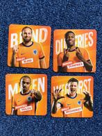AH voetbal onderzetters 4x D Blind D Malen D Dumfries W Wegh, Verzamelen, Albert Heijn, Ophalen of Verzenden