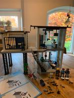 Playmobil Politiebureau + 5 andere politiesets + meer extra, Ophalen of Verzenden, Gebruikt, Complete set