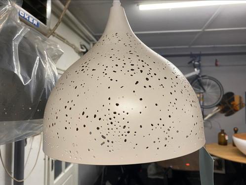 Hanglamp metaal ivoor kleur goud binnenkant, Huis en Inrichting, Lampen | Hanglampen, Nieuw, Minder dan 50 cm, Metaal, Ophalen