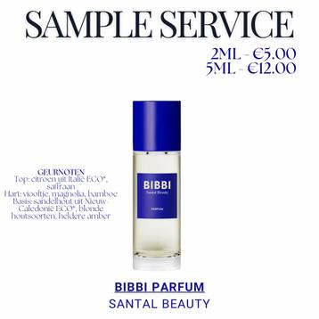 Sample service • BIBBI parfums - Santal Beauty beschikbaar voor biedingen