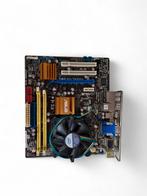 Moederbord ASUS P5QL-VM EPU + iNTEL Core2 Duo E7400 + koeler, Computers en Software, Verzenden, DDR2, Intel, Gebruikt