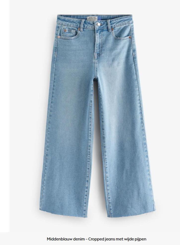 Next lichtblauwe spijkerbroek maat 52 Nieuw, Kleding | Dames, Grote Maten, Nieuw, Broek of Spijkerbroek, Blauw, Verzenden