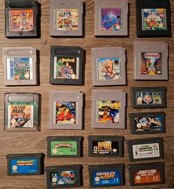 Gameboy Spellen Mix beschikbaar voor biedingen