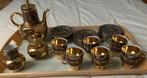 Mokka koffieservies goud, Ophalen of Verzenden