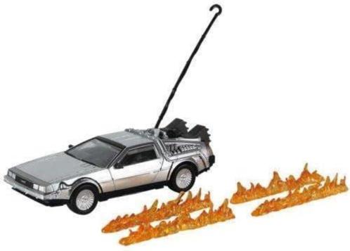 Back to the Future I GASHAPON Delorean auto met vlammen, Verzamelen, Film en Tv, Nieuw, Poster, Verzenden