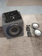 Subwoofer + jvc 4kanaals +composet, Auto diversen, Autospeakers, Ophalen, Gebruikt